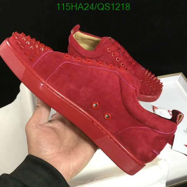 Men shoes-Christian Louboutin Code: QS1218 $: 115USD