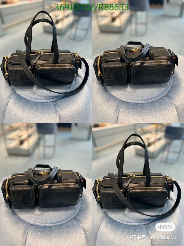Miu Miu Bag-(Mirror)-Handbag- Code: RB8633 $: 369USD