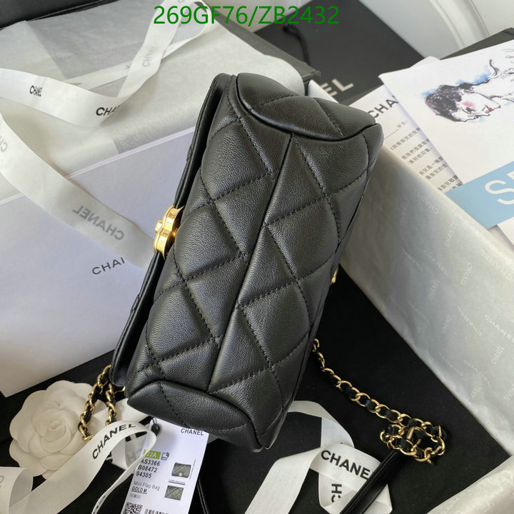 Chanel Bag-(Mirror)-Diagonal- Code: ZB2432 $: 269USD