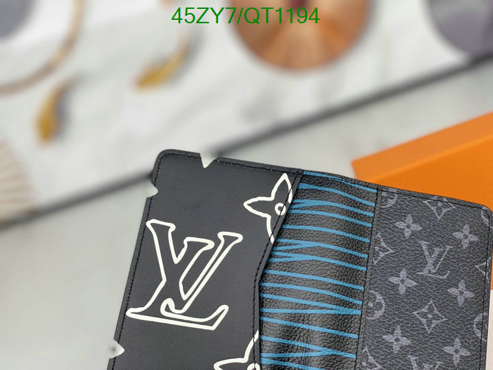 LV Bag-(4A)-Wallet- Code: QT1194 $: 45USD