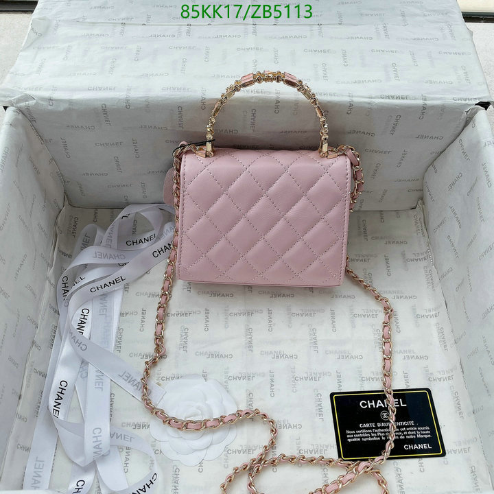 Chanel Bags-(4A)-Diagonal- Code: ZB5113 $: 85USD