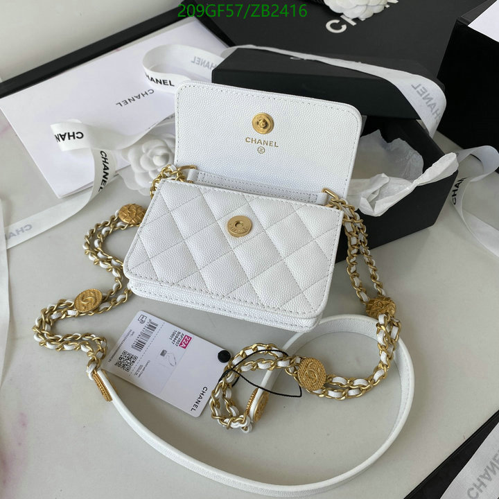 Chanel Bag-(Mirror)-Diagonal- Code: ZB2416 $: 209USD