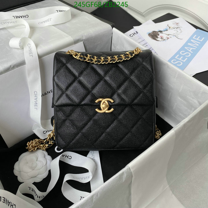 Chanel Bag-(Mirror)-Diagonal- Code: ZB2245 $: 245USD