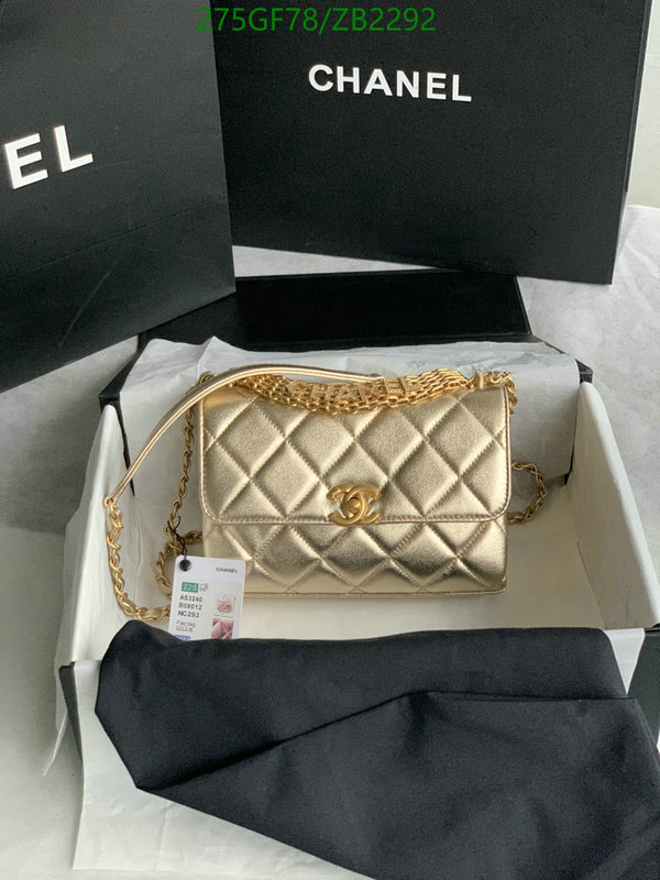 Chanel Bag-(Mirror)-Diagonal- Code: ZB2292 $: 275USD