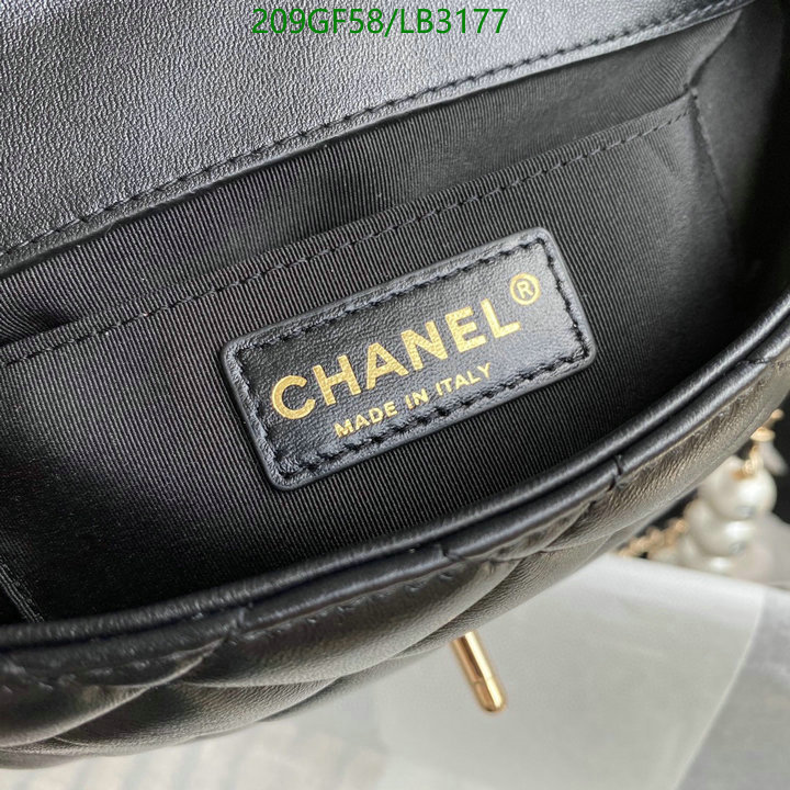 Chanel Bag-(Mirror)-Diagonal- Code: LB3177 $: 209USD