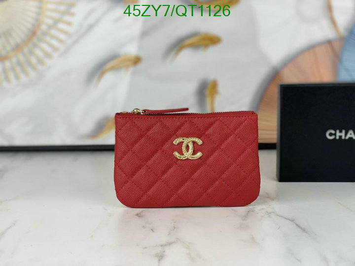 Chanel Bag-(4A)-Wallet- Code: QT1126 $: 45USD