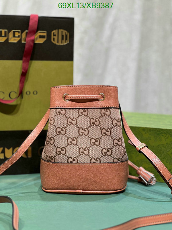 Gucci Bag-(4A)-Diagonal- Code: XB9387 $: 69USD