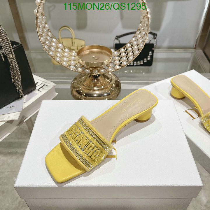 Women Shoes-Dior Code: QS1295 $: 115USD