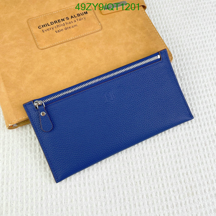 Hermes Bag-(4A)-Wallet- Code: QT1201 $: 49USD