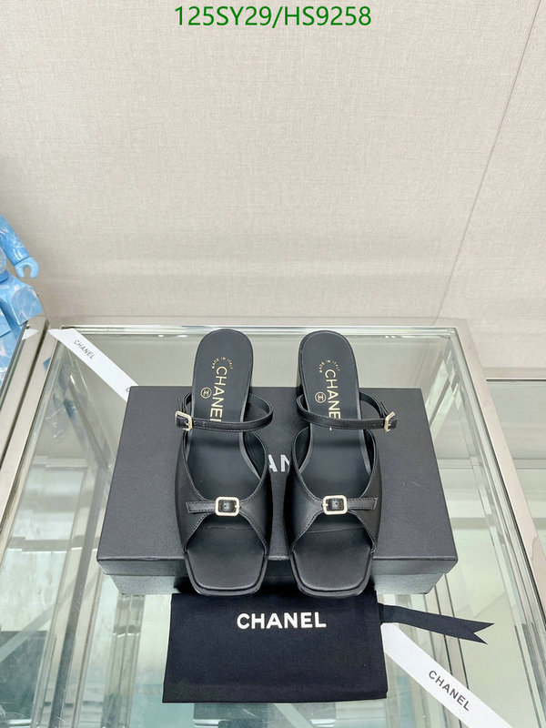 Women Shoes-Chanel Code: HS9258 $: 125USD