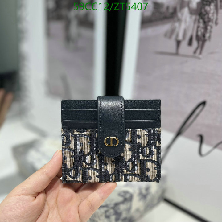 Dior Bags-(Mirror)-Wallet- Code: ZT5407 $: 59USD