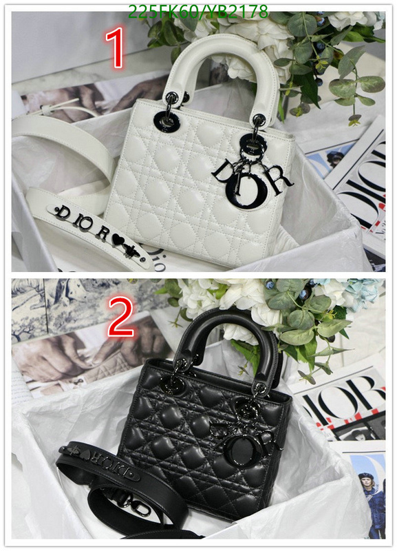 Dior Bags-(Mirror)-Lady- Code: YB2178 $: 225USD