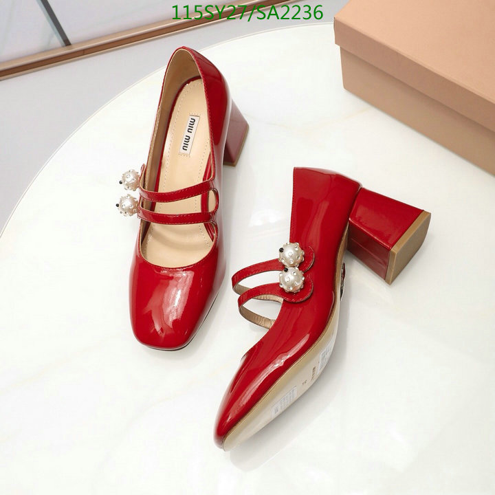 Women Shoes-Miu Miu Code: SA2236 $: 115USD