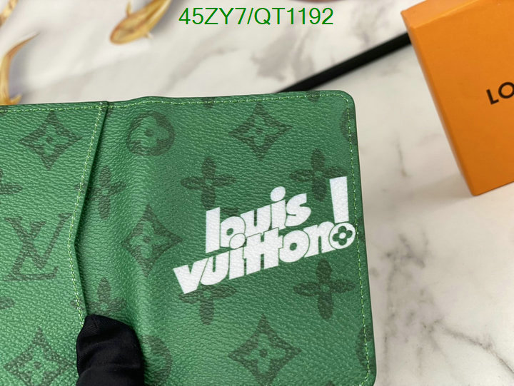 LV Bag-(4A)-Wallet- Code: QT1192 $: 45USD