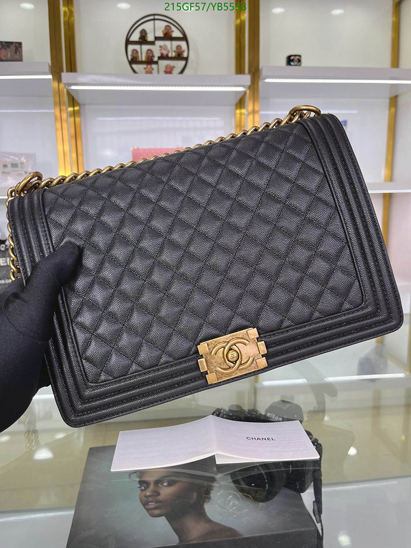 Chanel Bag-(Mirror)-Le Boy Code: YB5558 $: 215USD