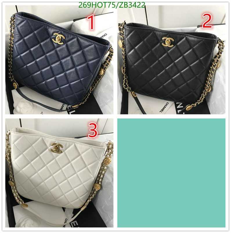 Chanel Bag-(Mirror)-Diagonal- Code: ZB3422 $: 269USD