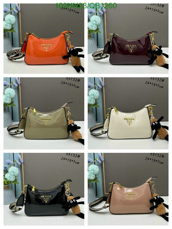 Prada Bag-(4A)-Diagonal- Code: QB1260 $: 109USD