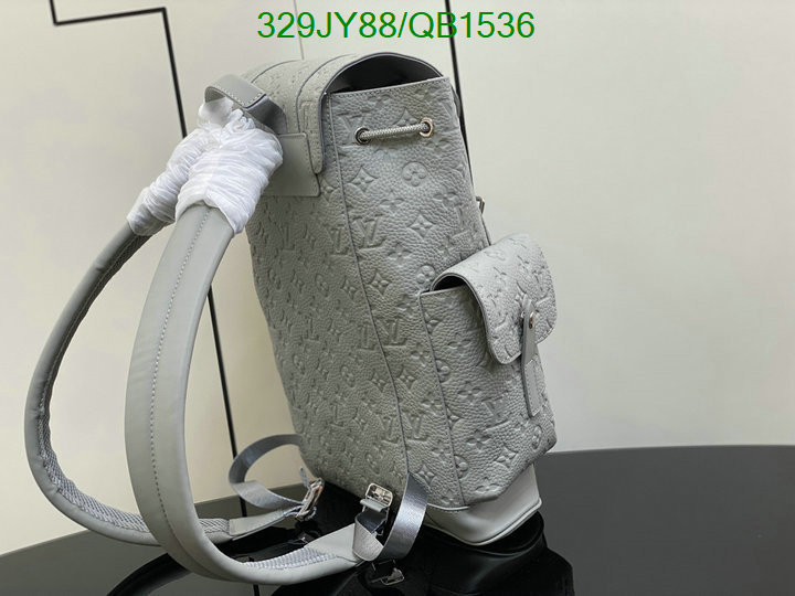 LV Bag-(Mirror)-Backpack- Code: QB1536 $: 329USD