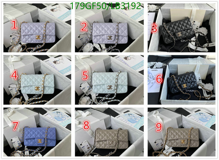 Chanel Bag-(Mirror)-Diagonal- Code: LB3192 $: 179USD