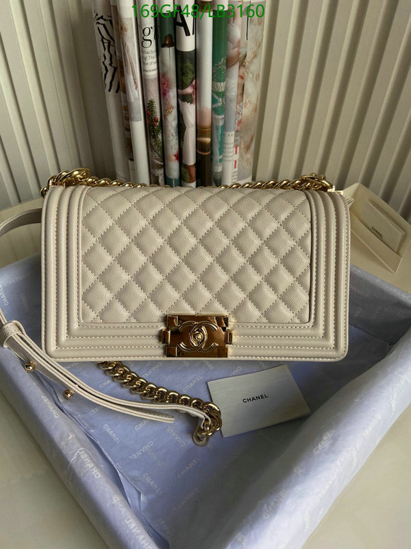 Chanel Bag-(Mirror)-Le Boy Code: LB3160 $: 169USD