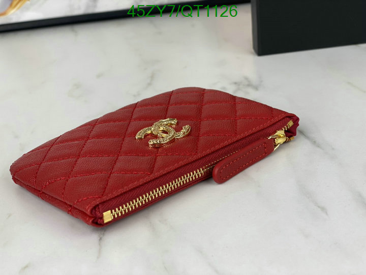 Chanel Bag-(4A)-Wallet- Code: QT1126 $: 45USD