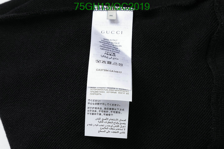 Clothing-Gucci Code: QC2019 $: 75USD