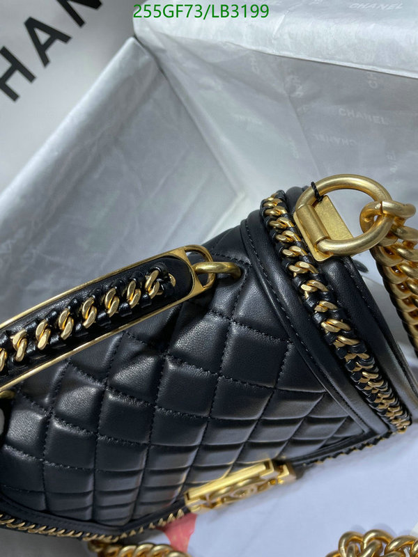 Chanel Bag-(Mirror)-Le Boy Code: LB3199 $: 255USD