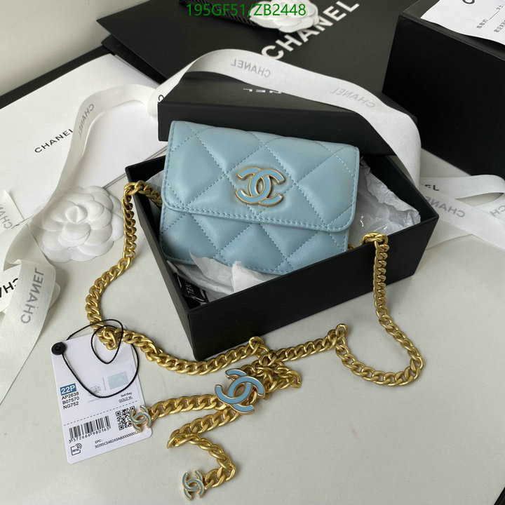 Chanel Bag-(Mirror)-Diagonal- Code: ZB2448 $: 195USD