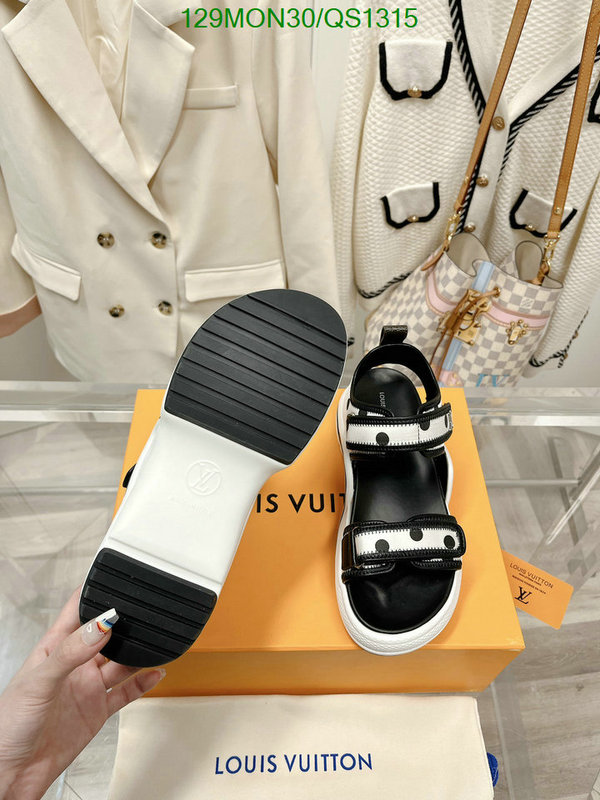 Women Shoes-LV Code: QS1315 $: 129USD