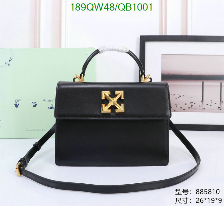 Off-White Bag-(Mirror)-Diagonal- Code: QB1001 $: 189USD