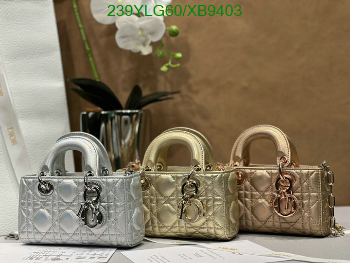 Dior Bags-(Mirror)-Lady- Code: XB9403