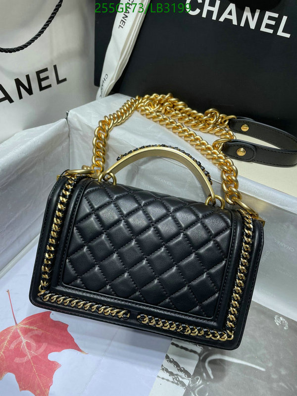 Chanel Bag-(Mirror)-Le Boy Code: LB3199 $: 255USD