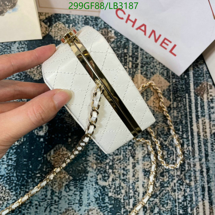 Chanel Bag-(Mirror)-Diagonal- Code: LB3187 $: 299USD