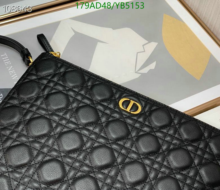 Dior Bags-(Mirror)-Clutch- Code: YB5153 $: 179USD