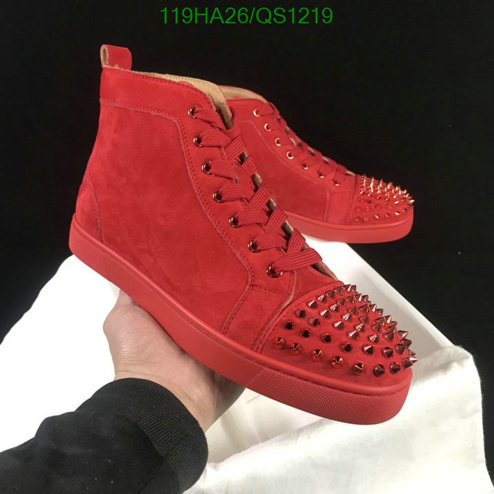 Men shoes-Christian Louboutin Code: QS1219 $: 119USD