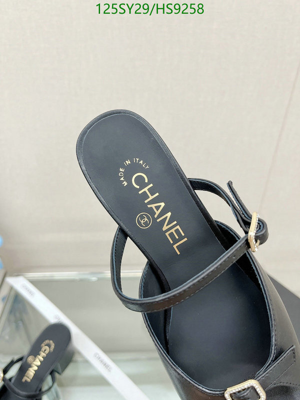 Women Shoes-Chanel Code: HS9258 $: 125USD