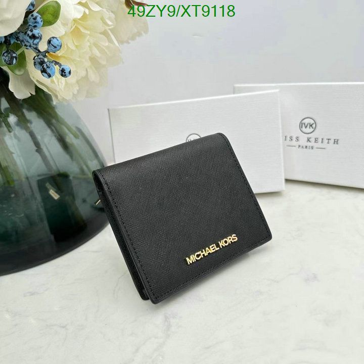 Michael Kors Bag-(4A)-Wallet- Code: XT9118 $: 49USD