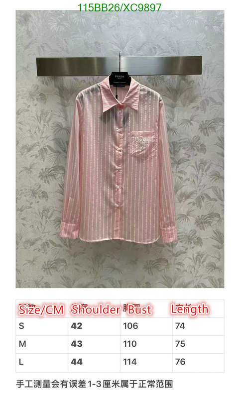 Clothing-Prada Code: XC9897 $: 115USD