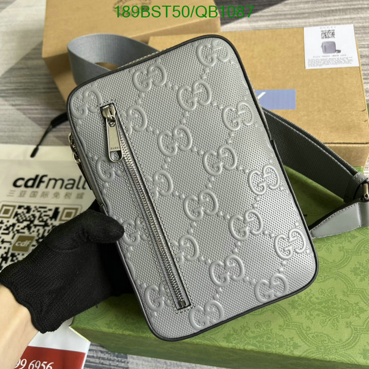 Gucci Bag-(Mirror)-Belt Bag-Chest Bag-- Code: QB1087 $: 189USD