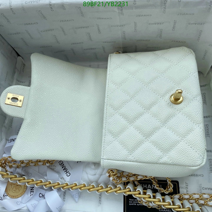 Chanel Bags-(4A)-Diagonal- Code: YB2231 $: 89USD