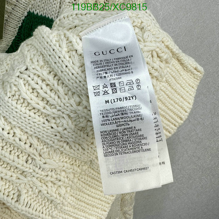 Clothing-Gucci Code: XC9815 $: 119USD