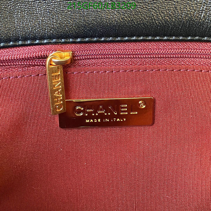 Chanel Bag-(Mirror)-Diagonal- Code: LB3209 $: 215USD