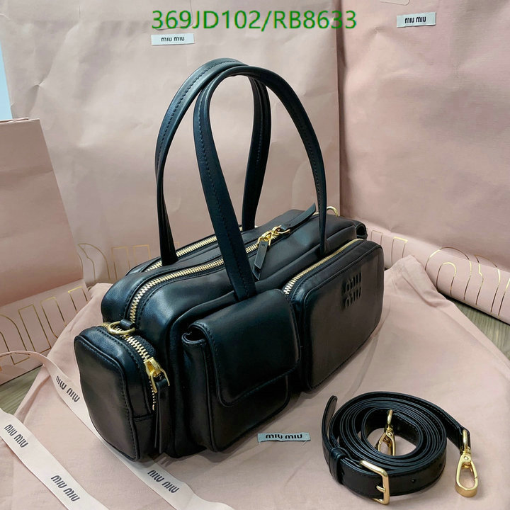 Miu Miu Bag-(Mirror)-Handbag- Code: RB8633 $: 369USD