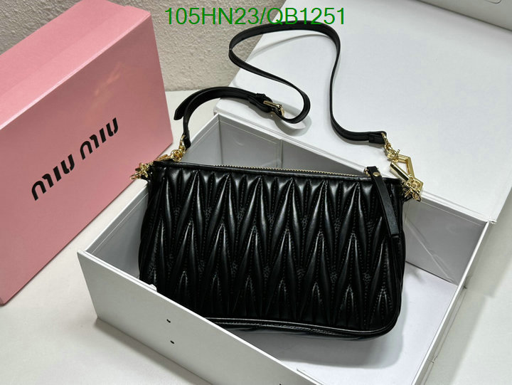 Miu Miu Bag-(4A)-Diagonal- Code: QB1251 $: 105USD