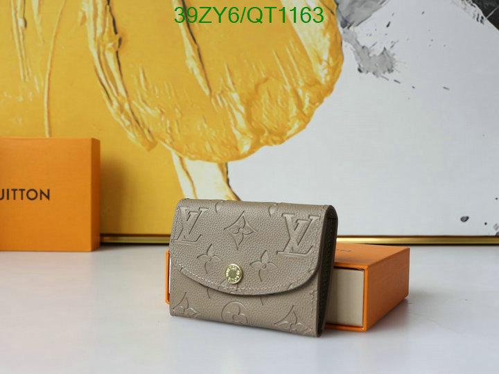 LV Bag-(4A)-Wallet- Code: QT1163 $: 39USD