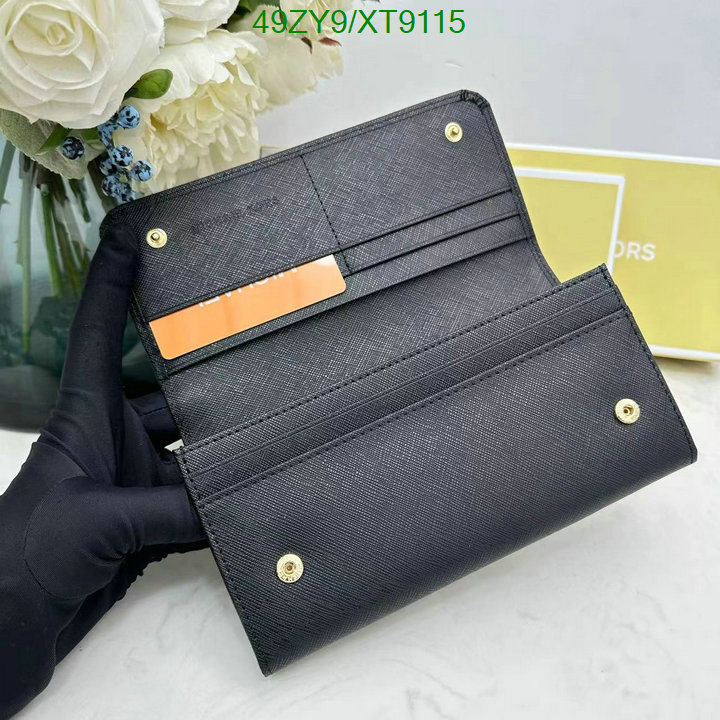 Michael Kors Bag-(4A)-Wallet- Code: XT9115 $: 49USD