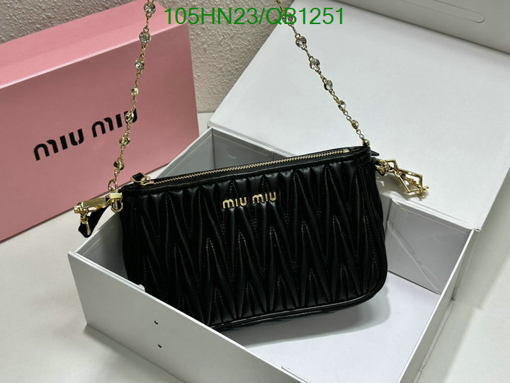 Miu Miu Bag-(4A)-Diagonal- Code: QB1251 $: 105USD