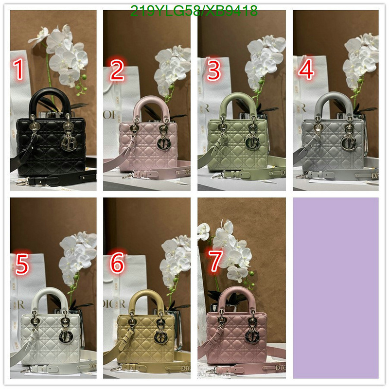 Dior Bags-(Mirror)-Lady- Code: XB9418 $: 219USD