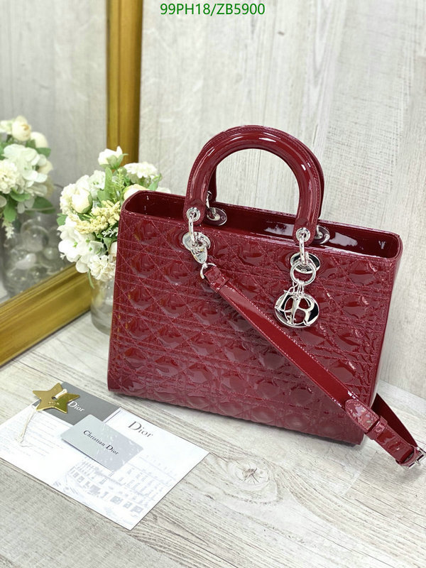 Dior Bags-(4A)-Lady- Code: ZB5900 $: 99USD