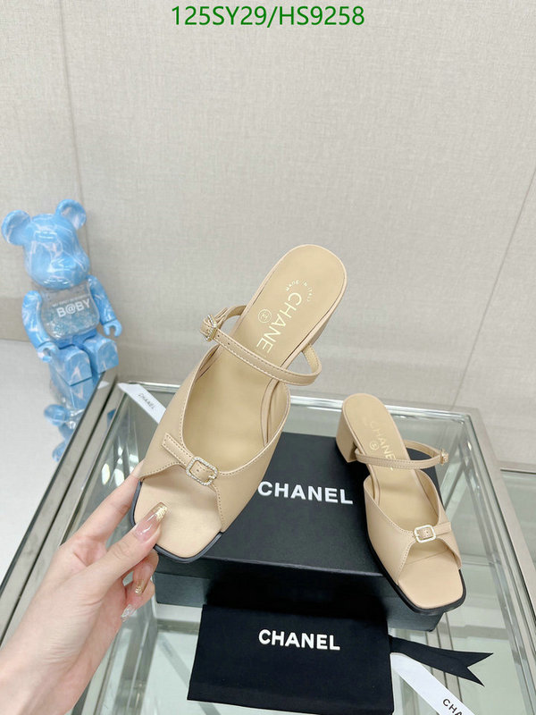 Women Shoes-Chanel Code: HS9258 $: 125USD